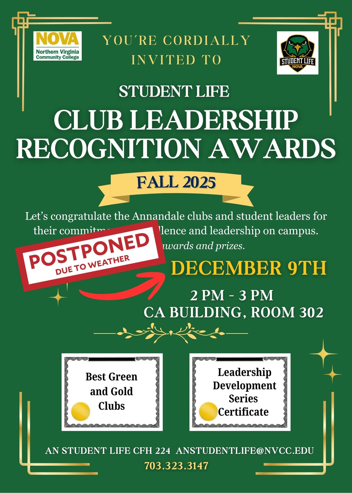 Club recognition awards Thumbnail