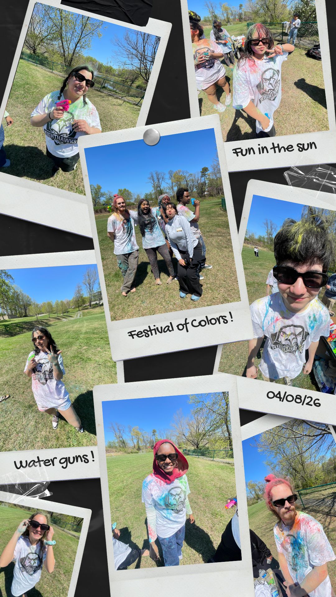 Festival of colors recap photo collage