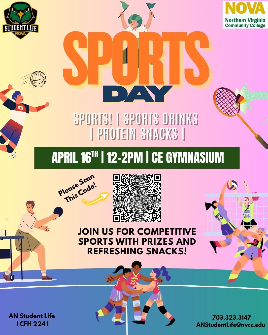 Sports Day Event Flyer