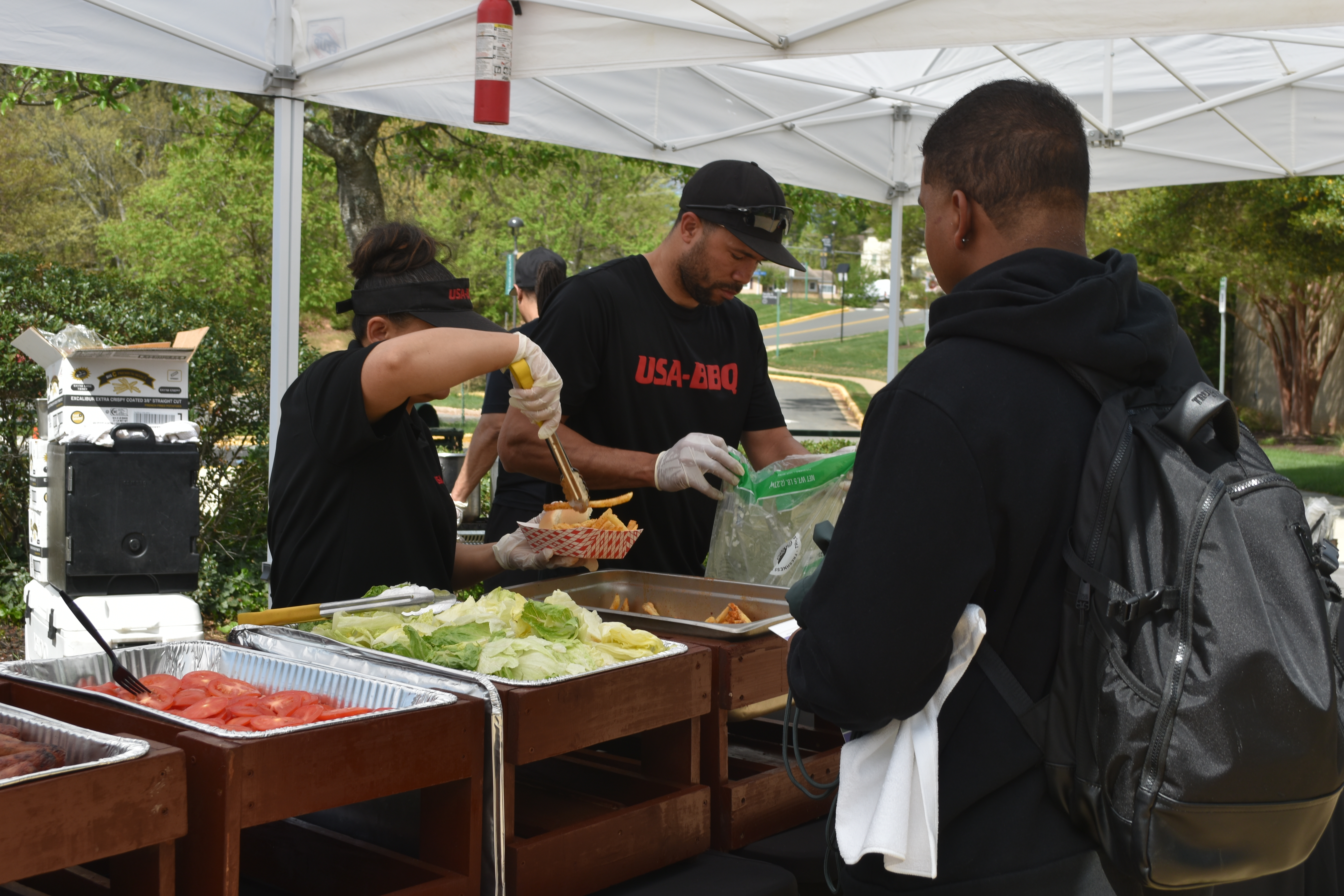Spring fling food assortment