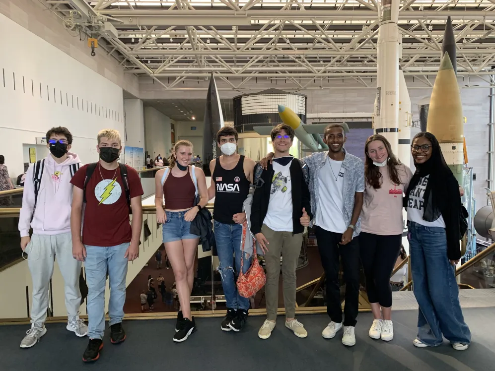 SPS goes to the National Air and Space Museum! 