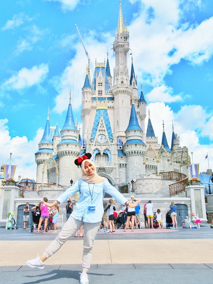 Fatimah at Disney