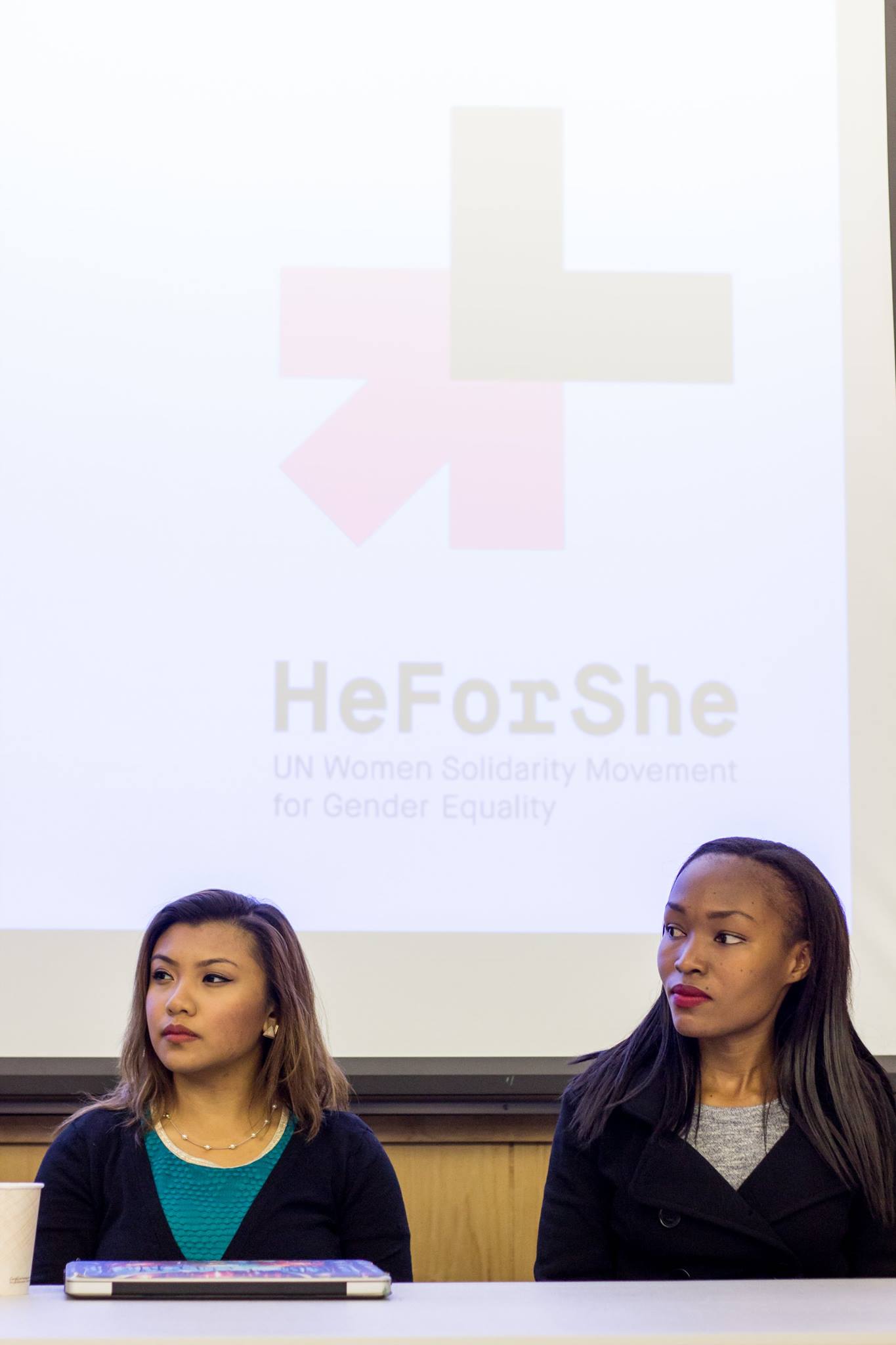 Kay During HeForShe Panel