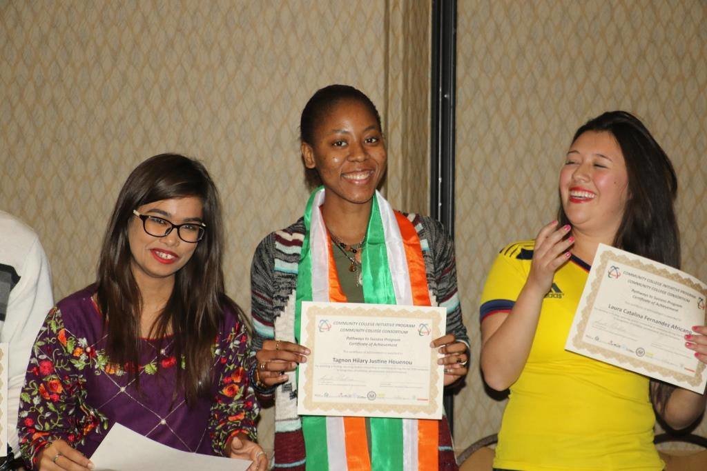 Three Awards Ceremony Recipients