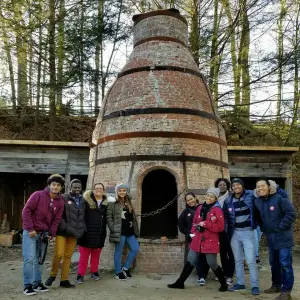 CCI participants at Bunker Hill Community College visited Old Sturbridge Village to learn about early New England history.