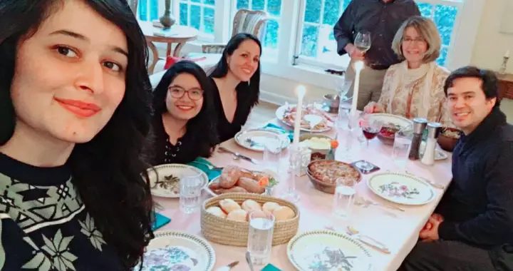 Maria Eima (Pakistan, Northern Virginia Community College, Early Childhood Education, 2017-18) spent five days with her host family in Connecticut during the Thanksgiving holiday, and was excited to visit her host family’s parents’ home.