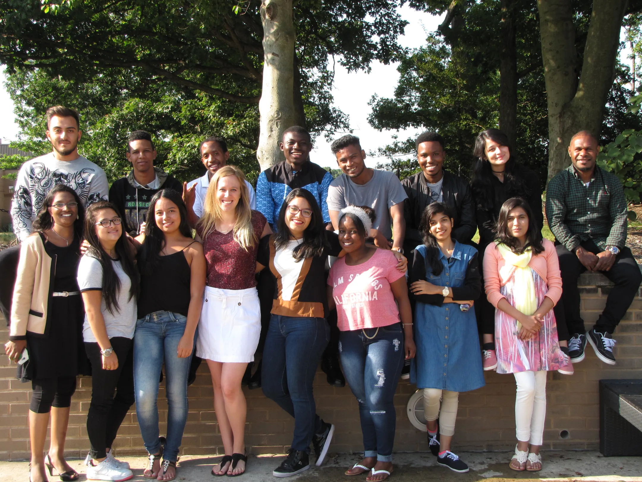 The 2017-2018 CCI cohort at Northern Virginia Community College’s Alexandria campus in Virginia.