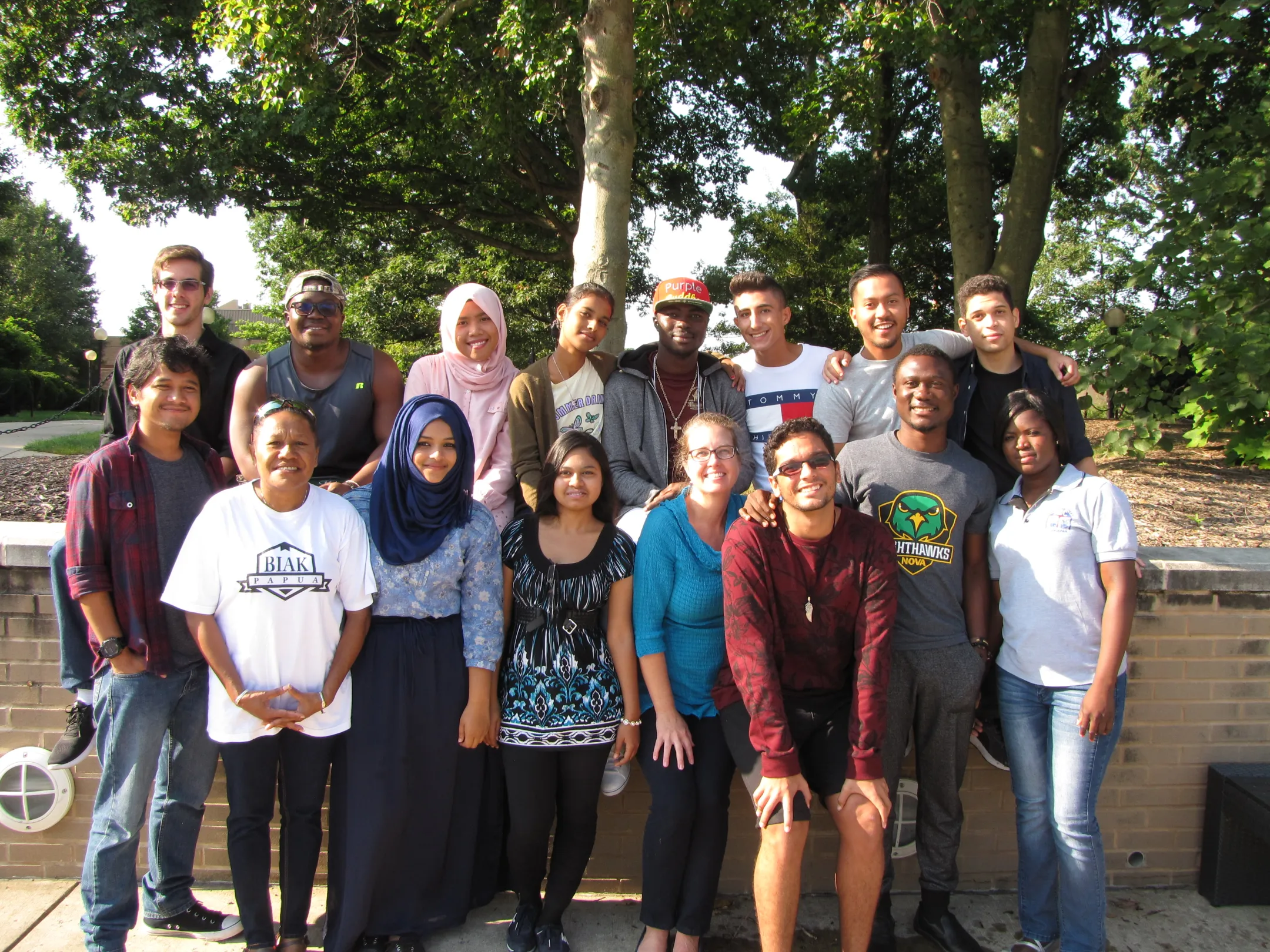 The 2017-2018 CCI cohort at Northern Virginia Community College’s Annandale campus in Virginia.