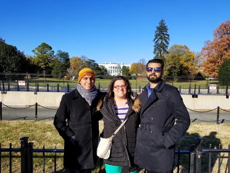 Some CCI participants visited Washington D.C. during the Thanksgiving holiday, where they toured the National Mall and various U.S. monuments.