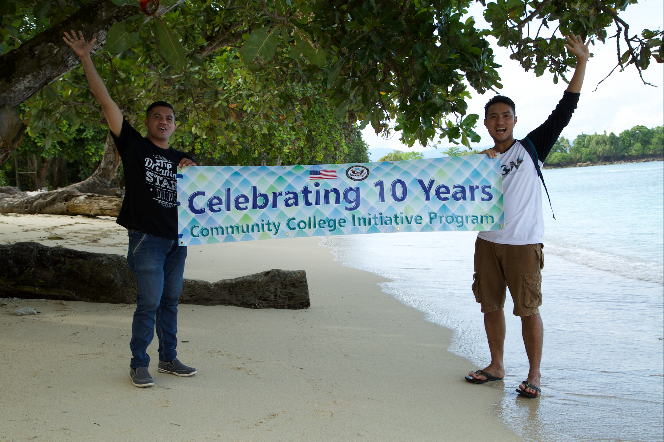 CCI alumni on the island of Halmahera in Indonesia gathered together in Tobelo to reconnect and celebrate 10 years of the CCI Program.