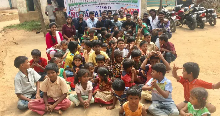 Group photo of children