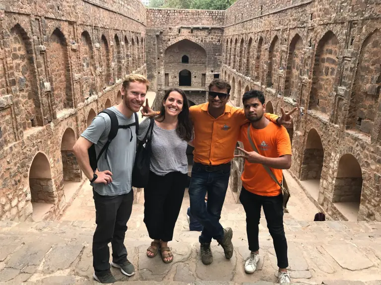 CCI alumnus Pradeep Kumar leads guide tours around Delhi