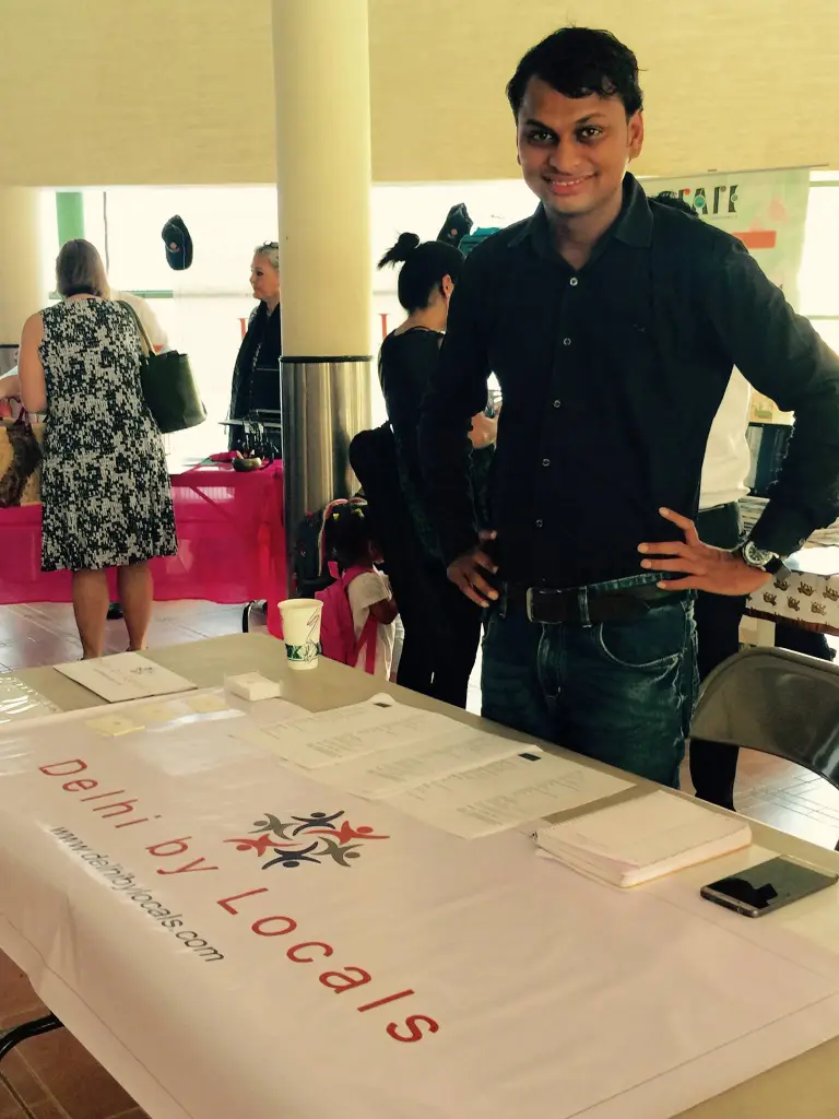 CCI alumnus Pradeep Kumar of India started his own business, a tour company called “Delhi by Locals,” after studying tourism and hospitality during his CCI exchange year in the United States.