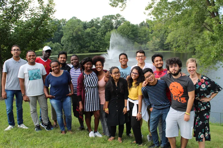 The 2018-19 CCI cohort at Northern Virginia Community College’s Alexandria campus in Virginia.