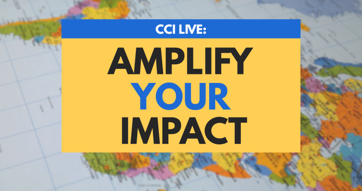 CCI Live: amplify your impact