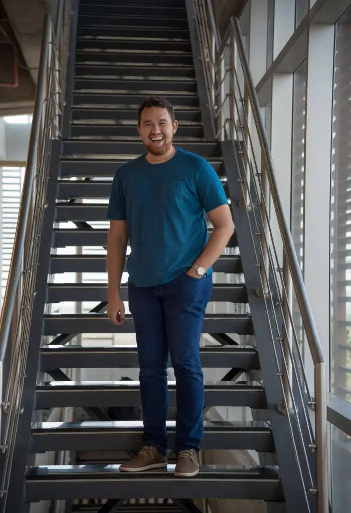 CCI alumnis Moises Gomez studied media at NOVA Ananndale during the 2016-2017 program year