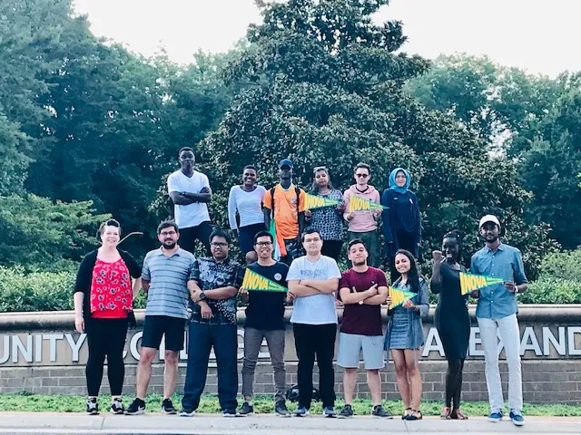 The 2019-20 CCI cohort at Northern Virginia Community College’s Annandale campus in Virginia.