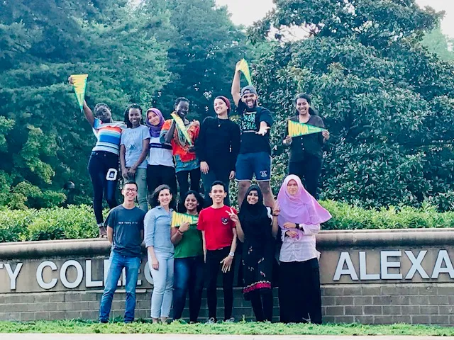 The 2019-20 CCI cohort at Northern Virginia Community College’s Alexandria Campus in Virginia