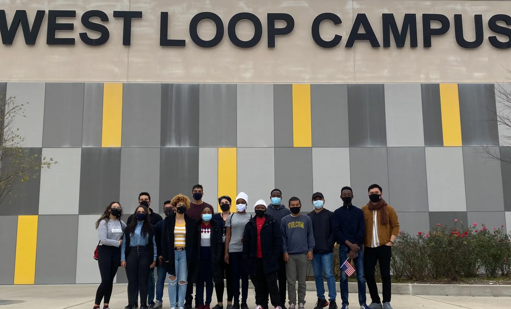 The 2020-2021 CCI cohort at Houston Community College group photo