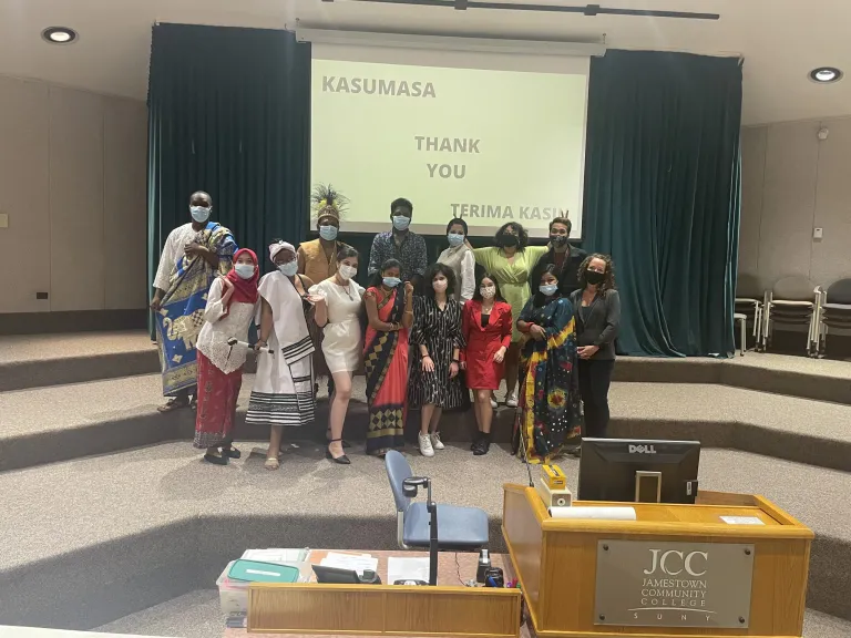 The 2021-22 CCI cohort at Jamestown Community College in New York.