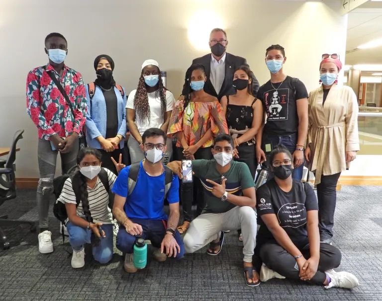 The 2021-22 CCI cohort at Sinclair Community College in Ohio