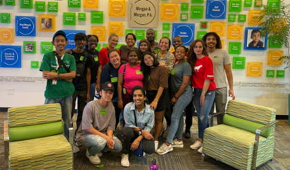 Valencia College participants volunteered at the Second Harvest in Central Florida
