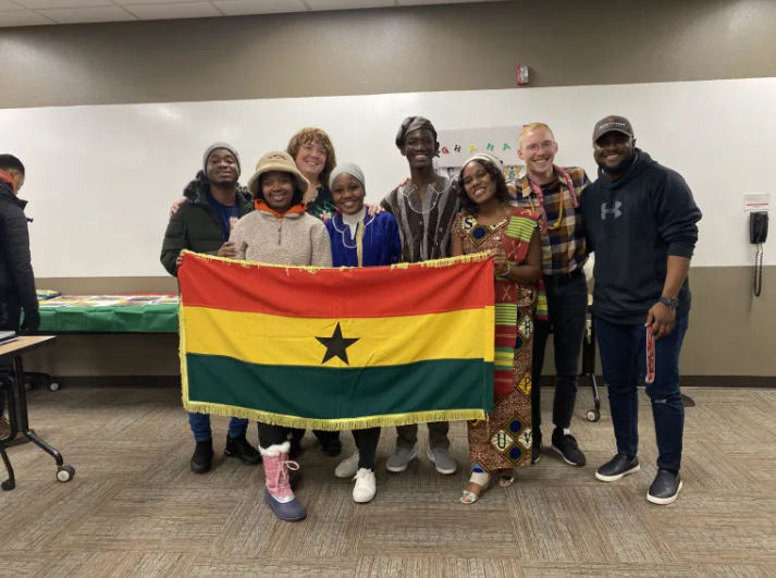 Fox Valley Technical College participants celebrating International Education Week