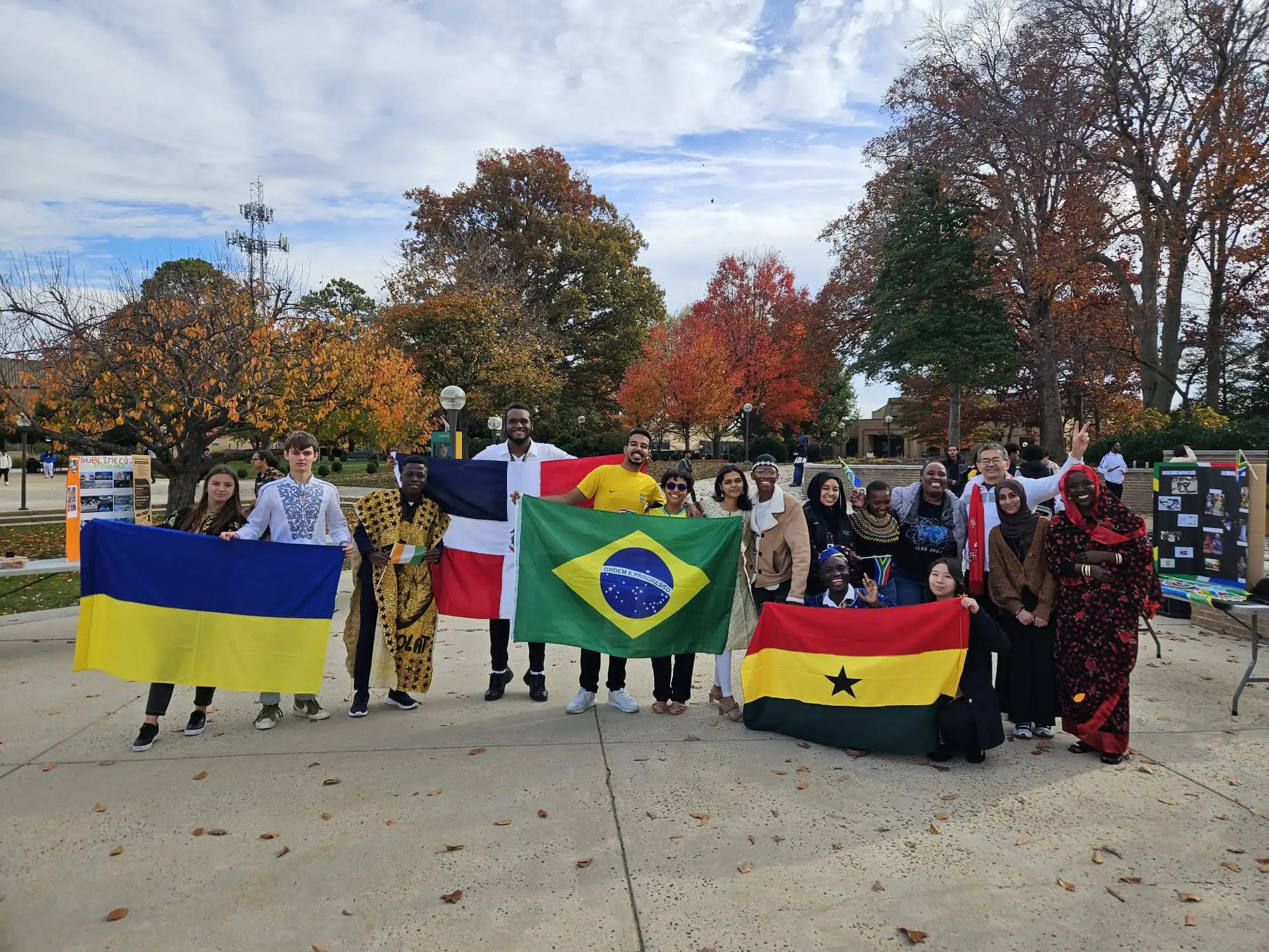 The NOVA – Annandale cohort hosted a “Travel Around the World” cultural festival