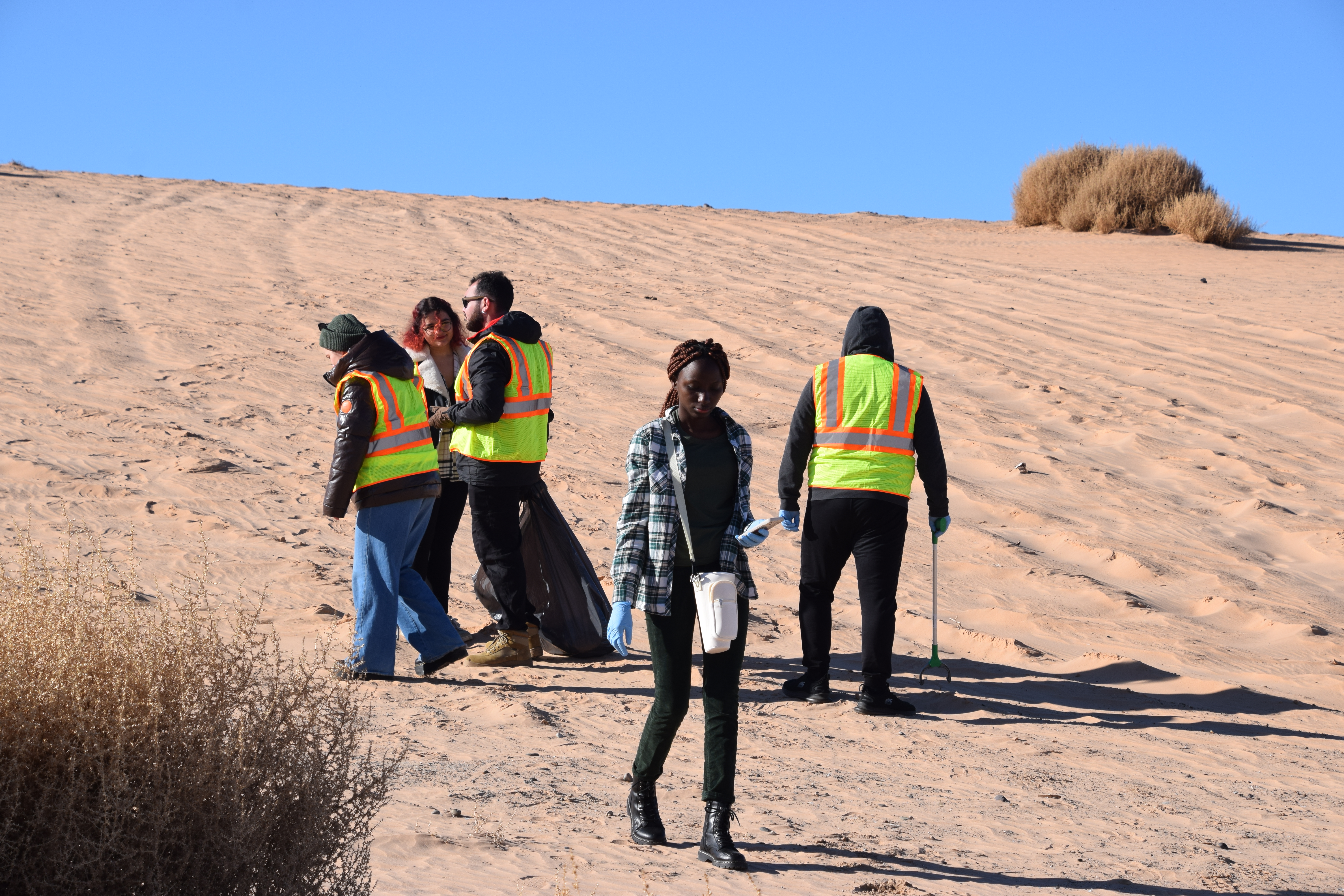 Participants Volunteer at Glen Canyon National Recreation Area