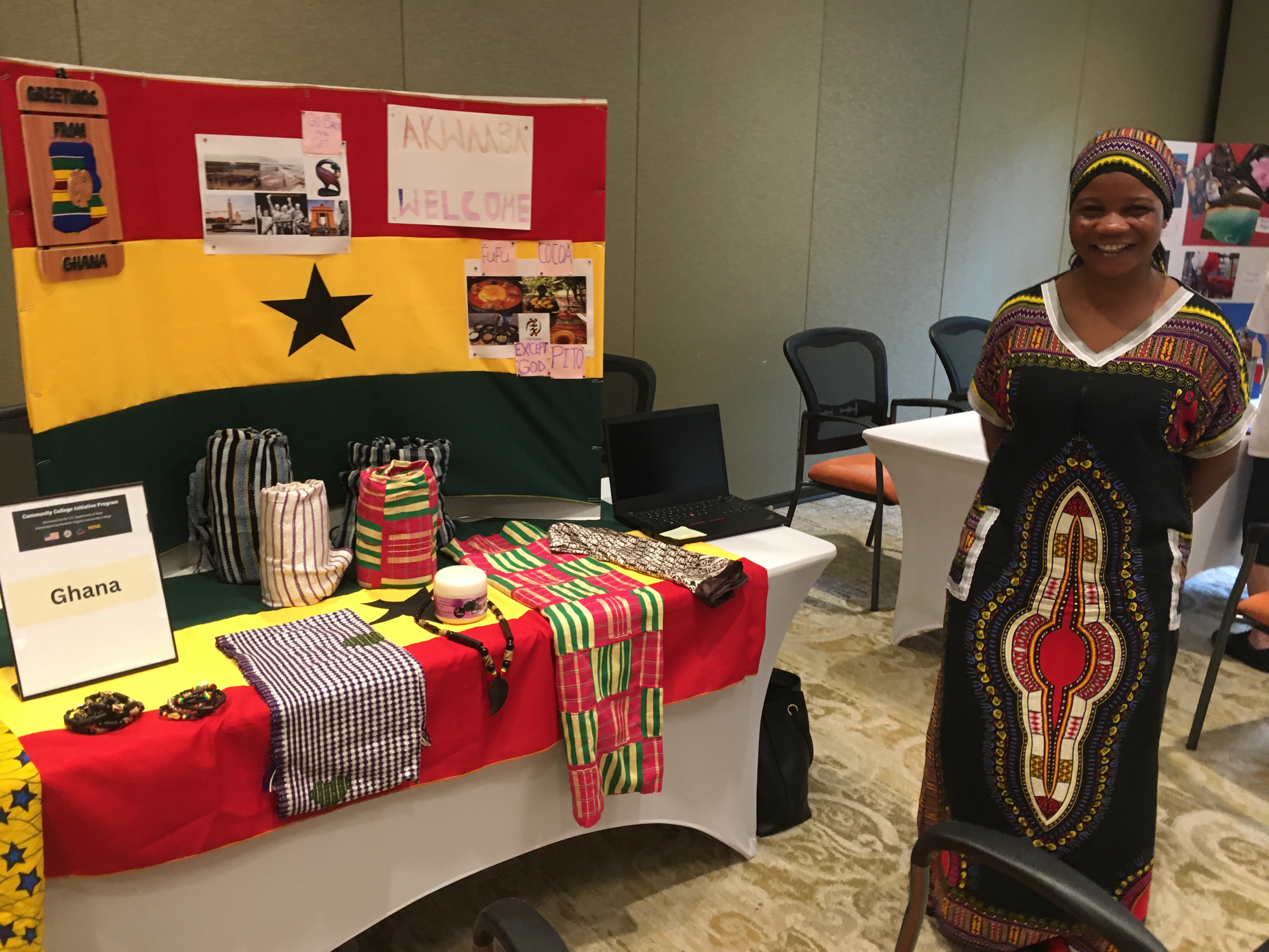 Jamila sharing her culture during Exchange Day