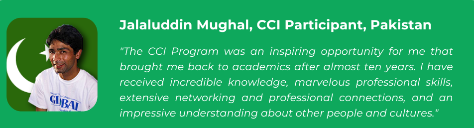 Jalaluddin Mughal Testimonial