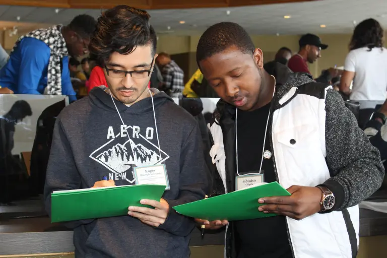 During the Essential Strengths workshop, participants networked with one another to better understand the value in other people’s skills sets and how to utilize those skills in a team setting.