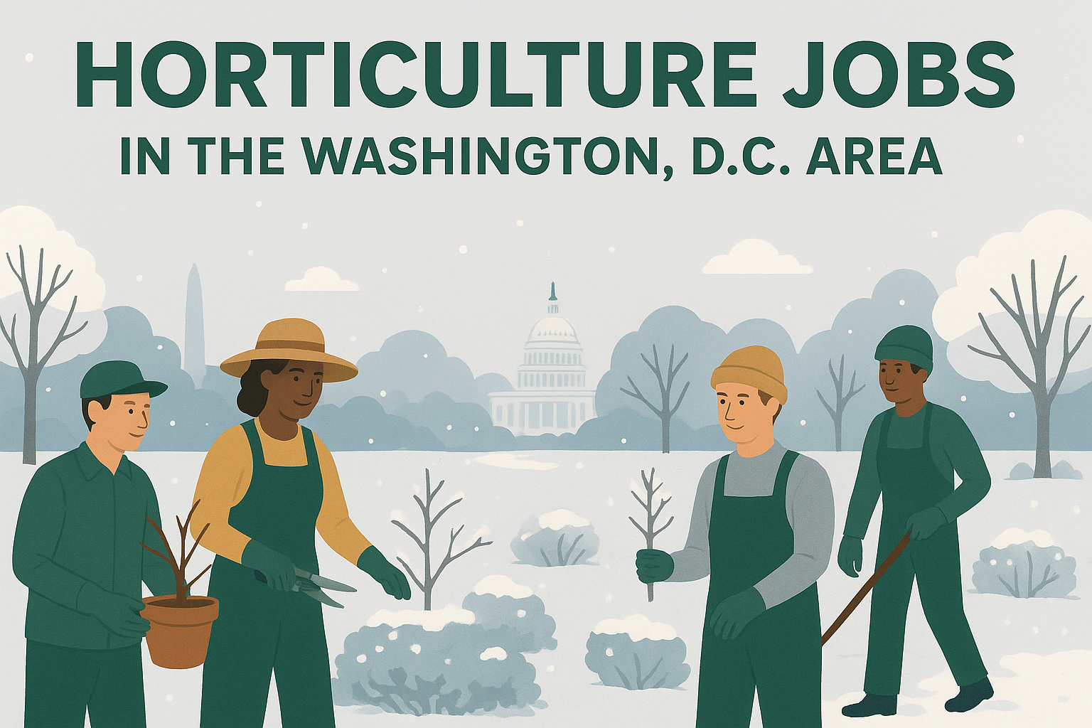 Washington DC Area Jobs in Winter 