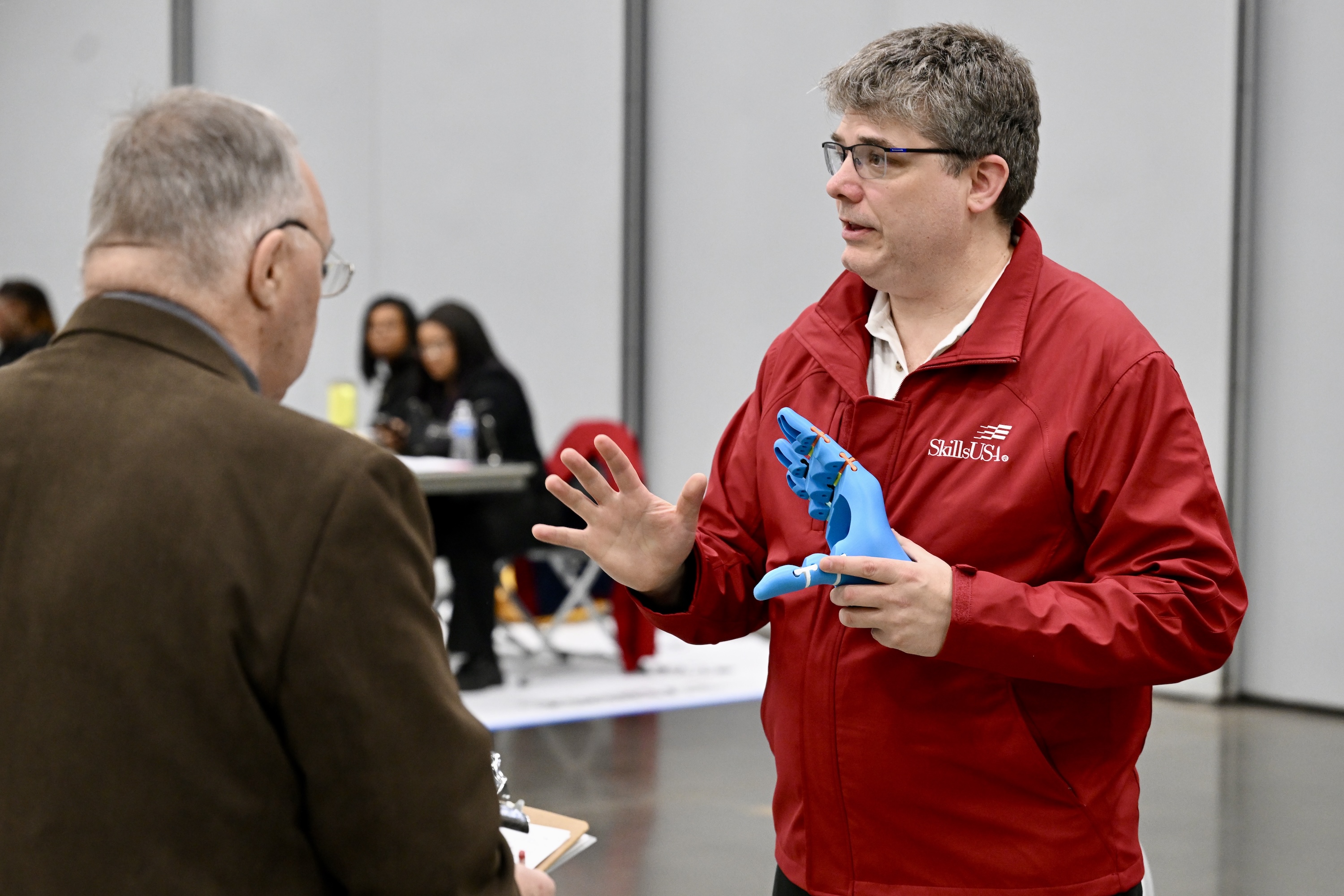 Jr presenting at SkillsUSA Nationals