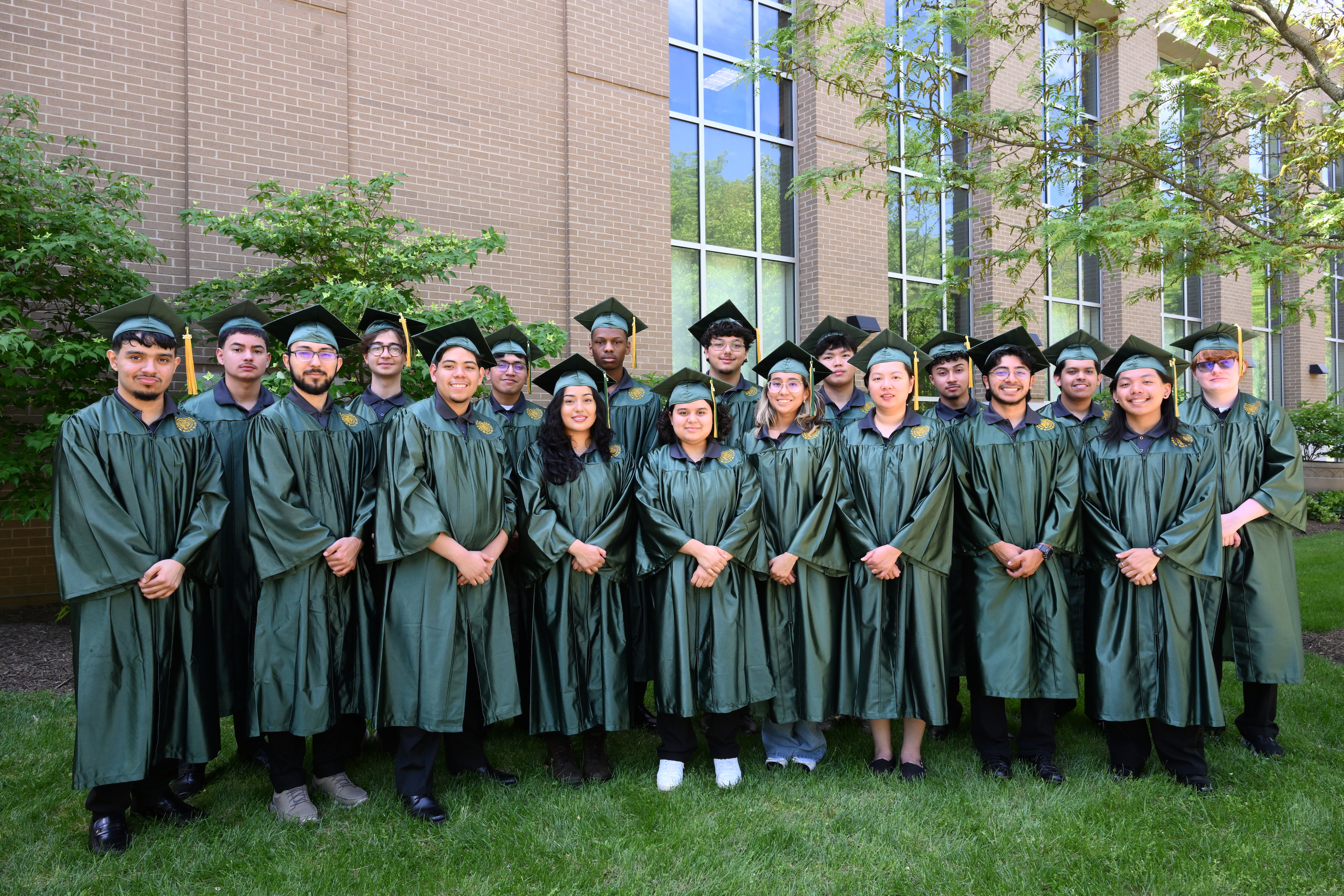 ETCS Graduates in Cap and Gown