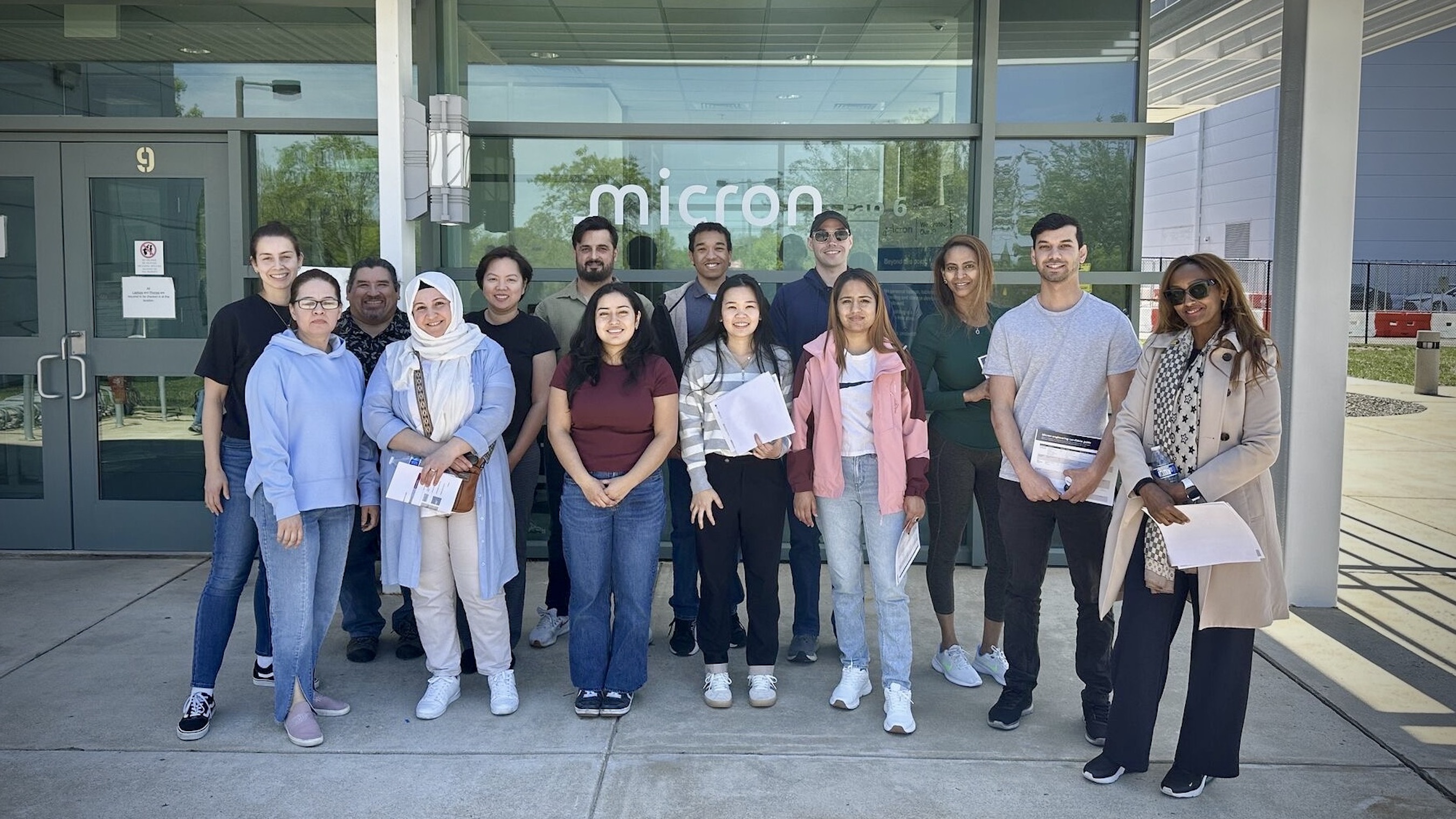 NOVA Students at Microsoft