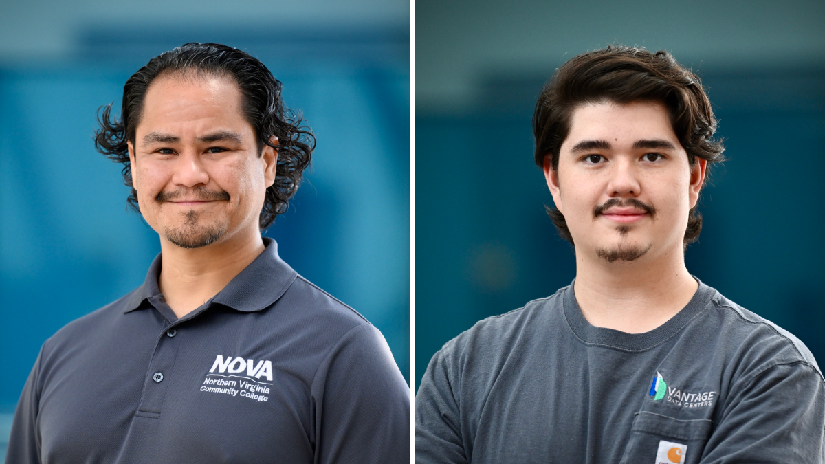 A split image of 2 photos. Jose Gomez on the left and Alex Chang on the right.